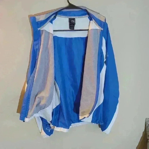 The North Face Blue and White Jacket flight series, large - Picture 6 of 9